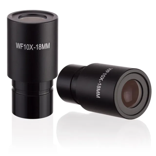 AmScope EP10X23 Pair of WF10X Microscope Eyepieces (23mm)
