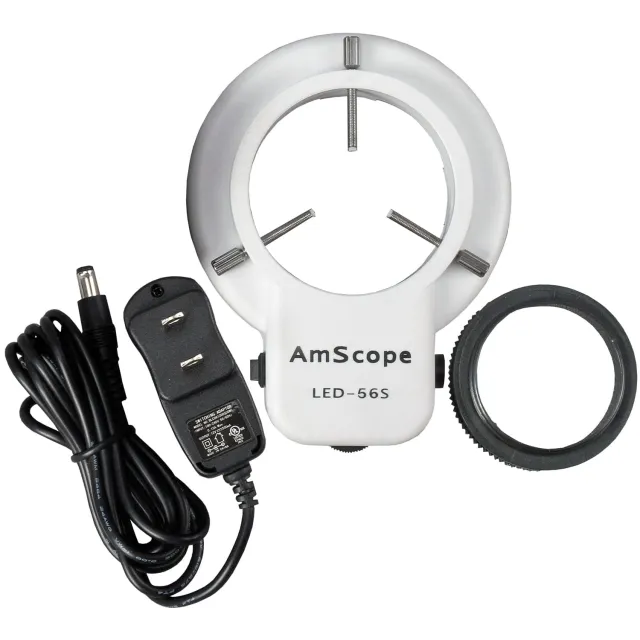 AmScope 56 LED Microscope Ring Light w/ Dimmer | Part #LED-56S