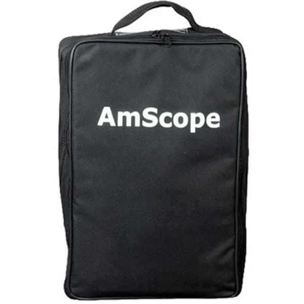 AmScope CB-B490 Microscope Vinyl Carrying Bag Case (Medium)