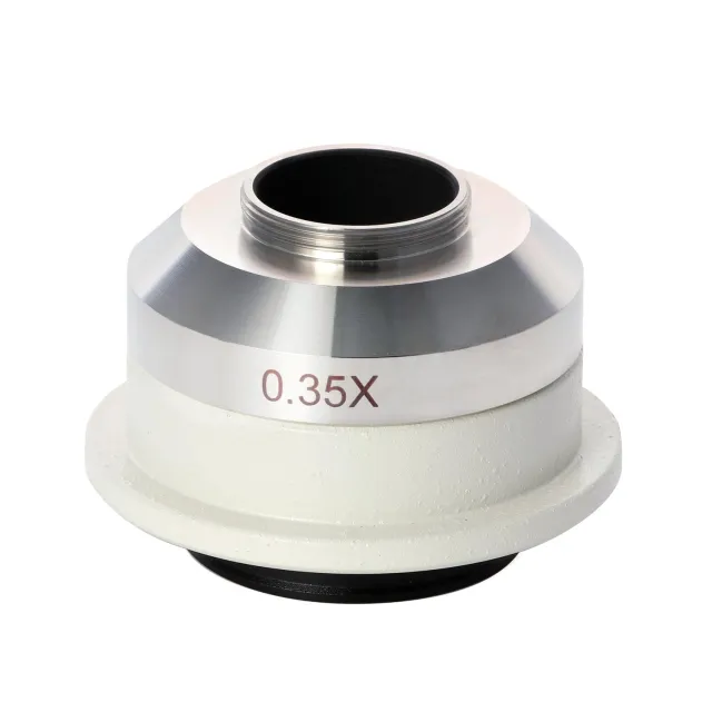 0.35X Magnification C-mount Photo Port Adapter for Nikon Microscopes