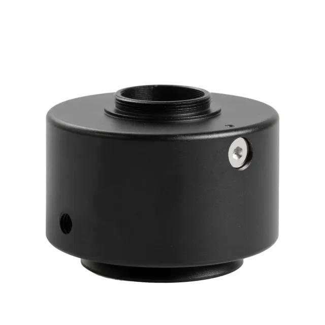 AmScope AD-C05-OL-V300 0.5X C-mount Camera Adapter with Lens for Olympus Microscopes