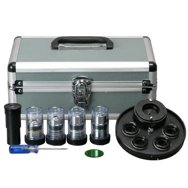 AmScope PCT200 Turret Phase Contrast Kit for 660 Series Compound Microscopes