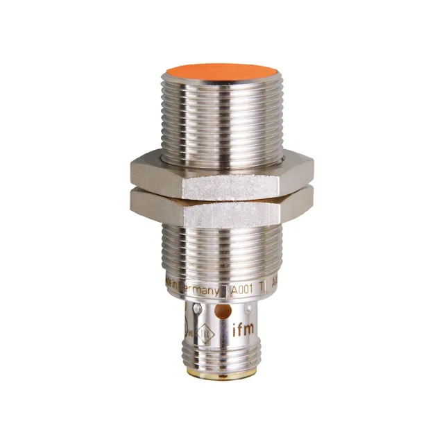 IFM IGS238 Inductive Sensor, 8 mm Sensing Range, NPN, M18 x 1 mm, Length 45, Normally Open, 400 Hz