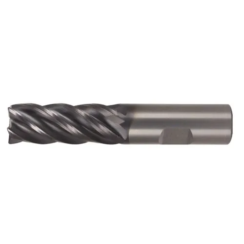 Kennametal 3580883 Corner Radius End Mill, 1"" Dia, 1-3/4"" LOC, 0.1200"" Radius, 5 Flute, Solid Carbide