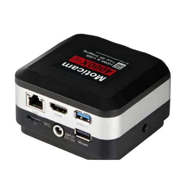 National Optical D-Moticam 4000X-BMH Multitasking Microscopy Camera with Integrated LCD Screen