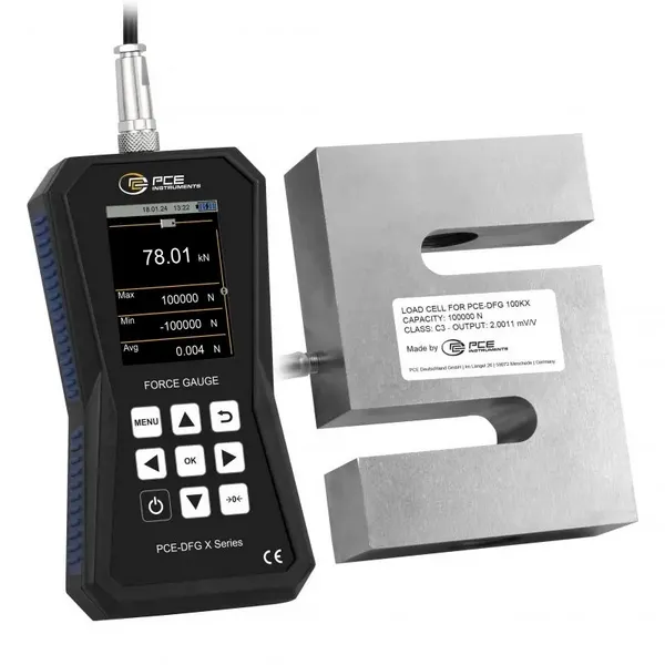 Force Instruments PCE Instruments PCE-DFG X Series PCE-DFG 100K X – Shop Force Gauges ...