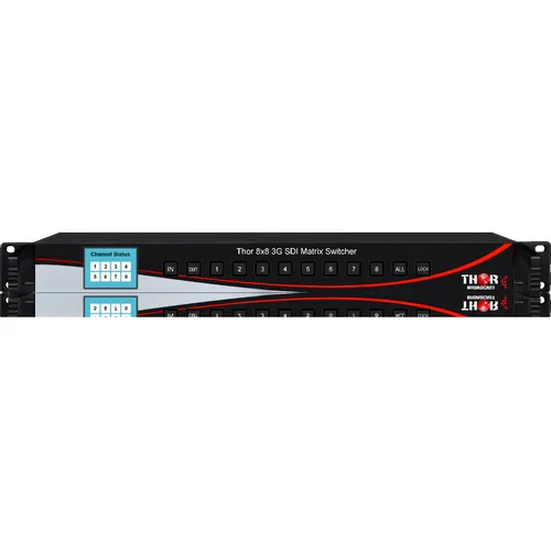 Thor Switch Thor Broadcast H-8x8SDI-SW – Shop Switches Online | Selectum