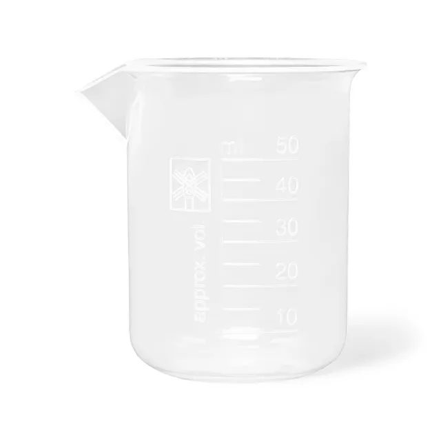 United Scientific Supplies 11111 Beaker, Wide Spout, PP, 50ml