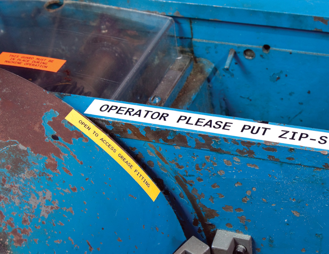 Wire and Cable Tag in Use