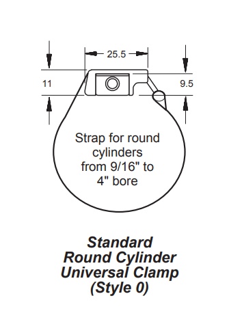 Canfield-Connector 800-000-000 Diagram Dimension