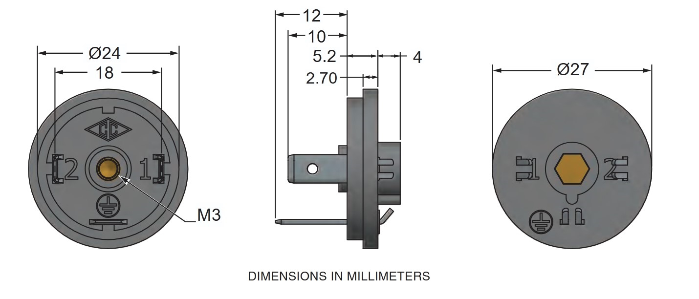 ISO Male for Molding