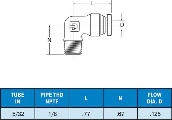 Legris-W169PLPNS-5-32-2