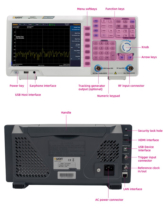 Owon-XSA815-TG
