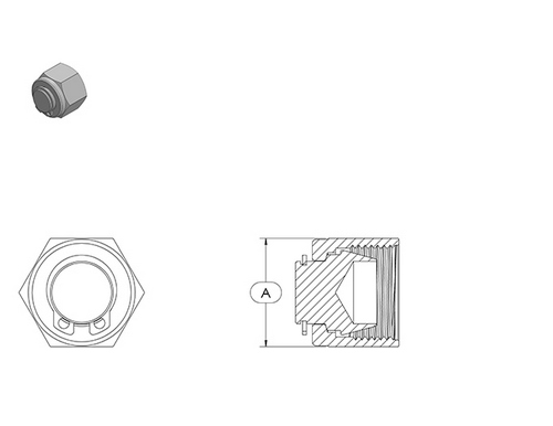 STC PGC Plug for Compression Dimension Diagram