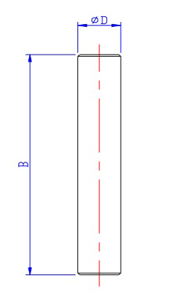 STC SC Stem Coupling Dimension Diagram