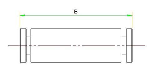 STC SUS Straight Union Dimension Diagram