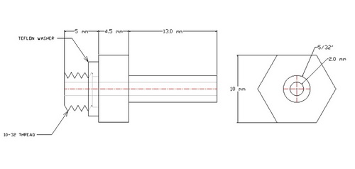 STC TAS Tube Adaptor Dimension Diagram